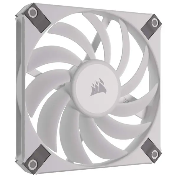Corsair Co-9050164-Ww Icue Af120 Rgb Slim 120Mm Case Fan - White 2