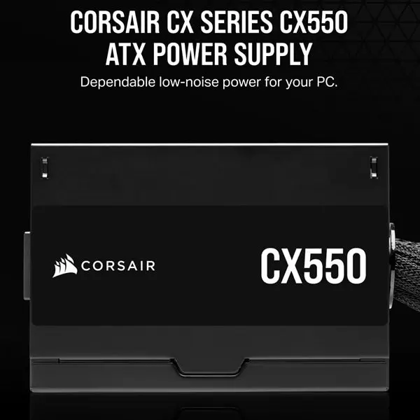 Corsair Cx Series™ | Cx550 – 550 Watt | 80 Plus Bronze Atx Power Supply 2