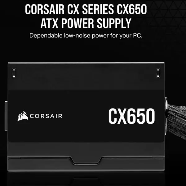 Corsair Cx Series™ | Cx650 – 650 Watt | 80 Plus Bronze Atx Power Supply 2