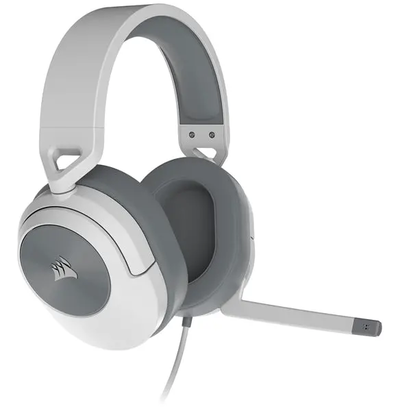 Corsair Hs55 Stereo Wired Gaming Headset - White 1