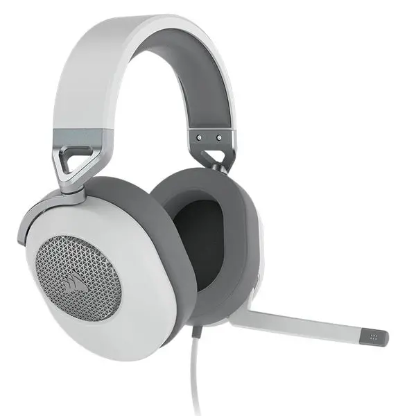 Corsair Hs65 Surround Wired Gaming Headset  - White 1