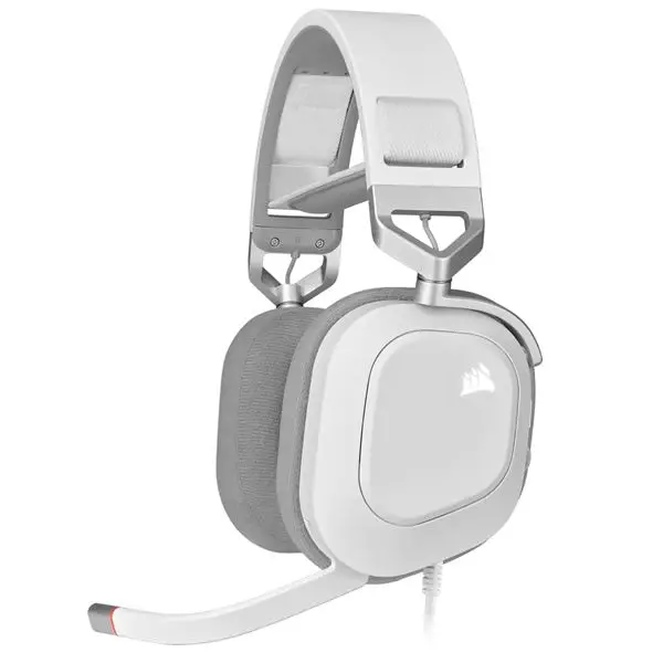 Corsair Hs80 Rgb Usb Wired Gaming Headset - White 1