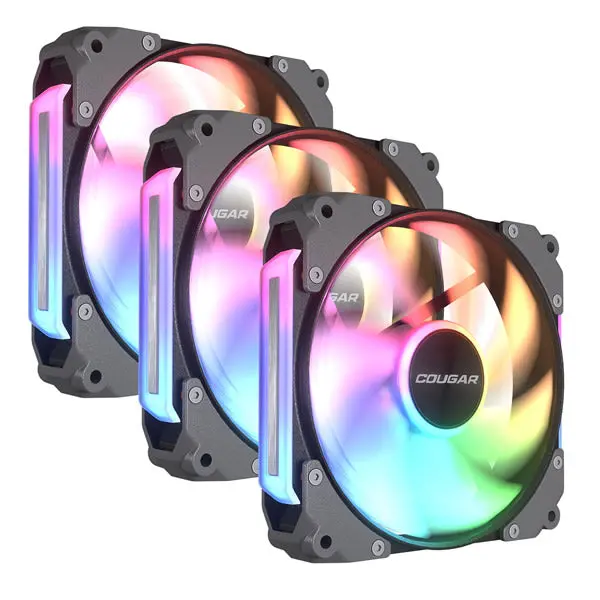 Cougar | Apolar 120 | Argb Case Fan 3 Pack - Black 2