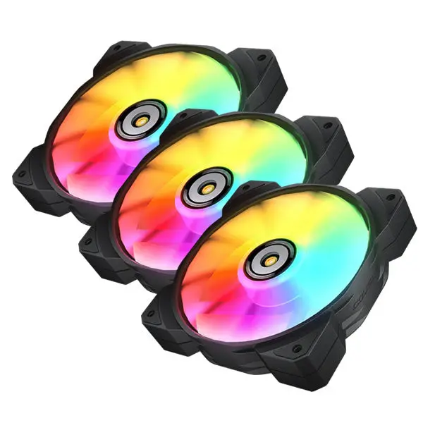 Cougar | Mhp 120 | Argb | High-Performance Radiator Fan - 3 Pack 1