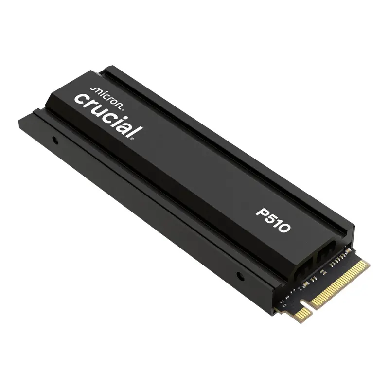Crucial P510 2Tb M.2 Gen5 With Heatsink Nvme 3D Nand Ssd 2