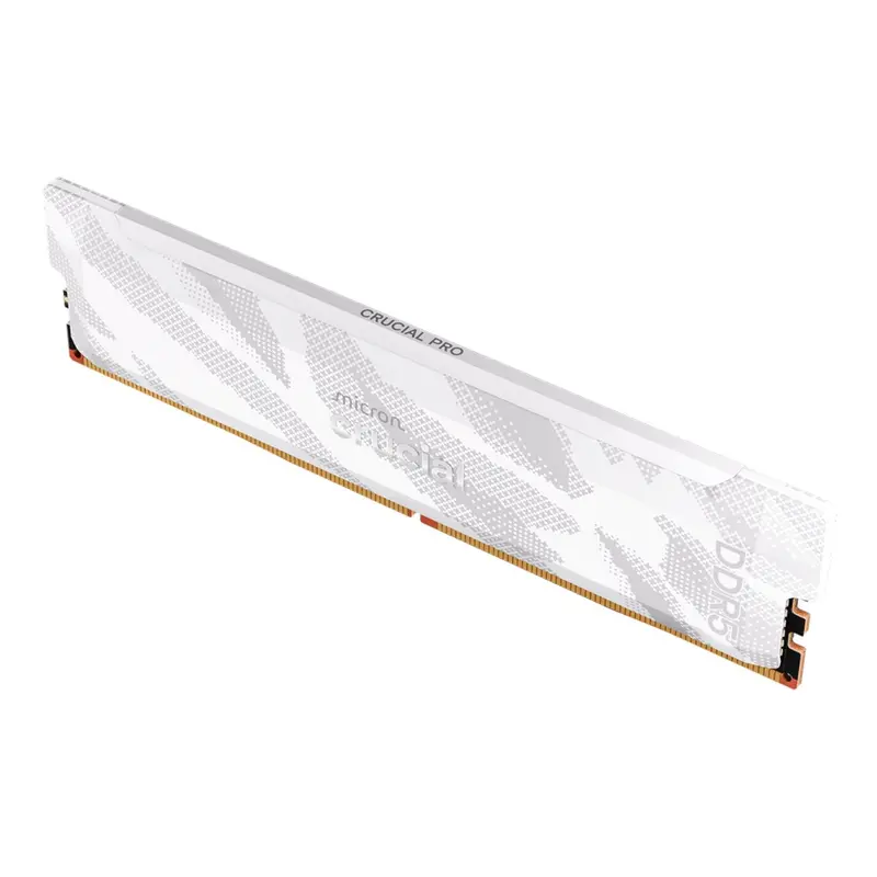 Crucial Pro 16Gb 6400Mhz Ddr5 Desktop Oc Gaming Memory - White 2