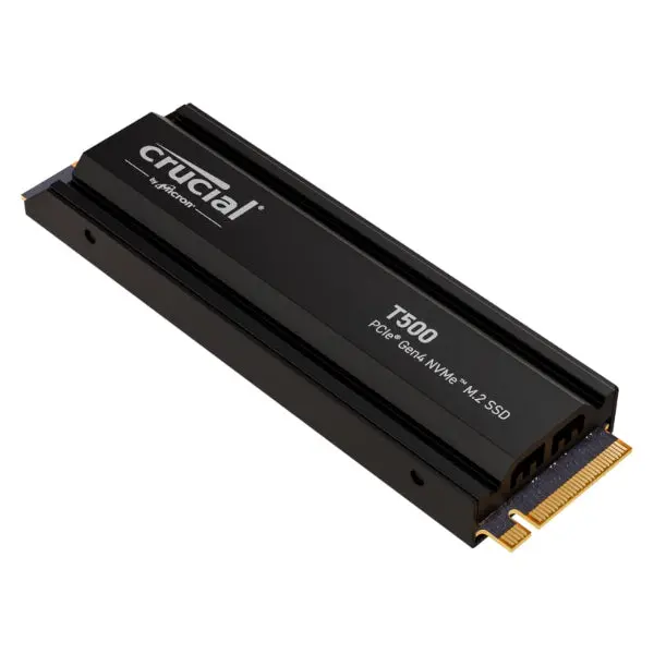 Crucial T500 1Tb M.2 Nvme Gen4 With Heatsink Nand Ssd 1
