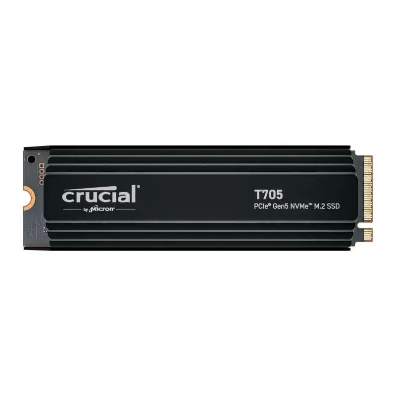 Crucial T705 4Tb M.2 Nvme Gen5 With Heatsink Nand Ssd 1
