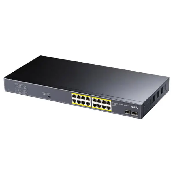 Cudy 16-Port Poe+ Unmanaged Switch 1