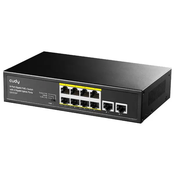 Cudy 8-Port Gigabit Poe+ Unmanaged Switch 1