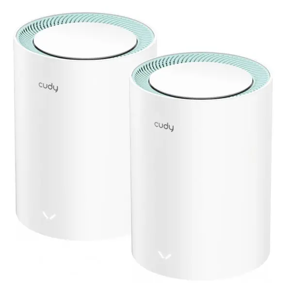 Cudy Ac1200 Wi-Fi Mesh Kit 2 Pack With Gigabit 1
