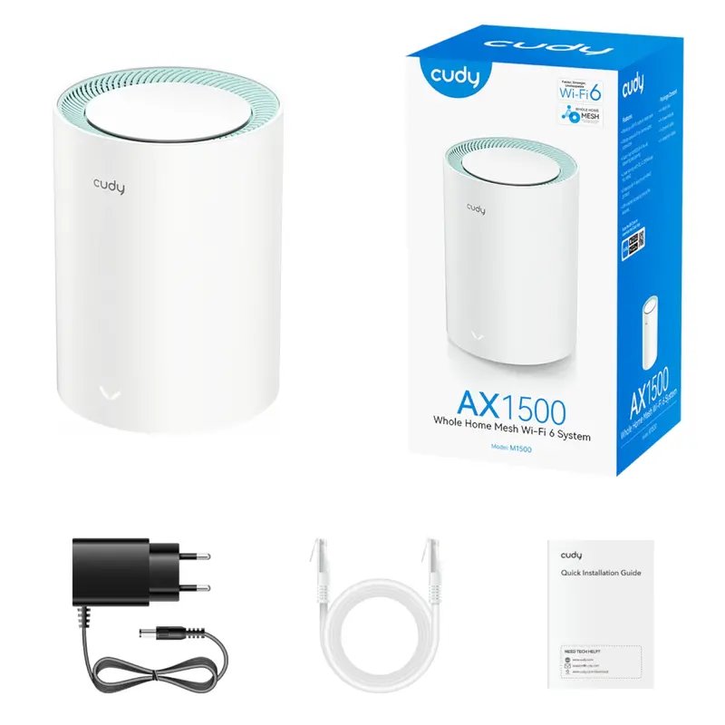 Cudy Ax1500 Gigabit Mesh Wi-Fi 6 System – 1 Pack 2