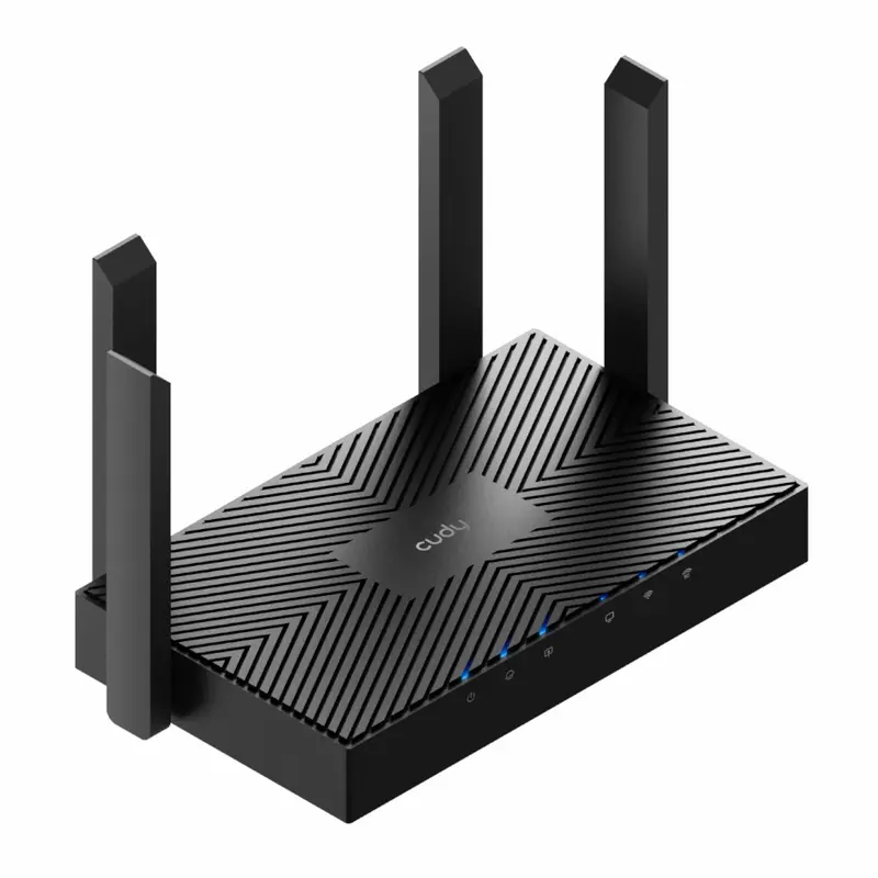 Cudy Ax3000 5-Port Gigabit Dual-Band Wi-Fi 6 Mesh Router – Black 1