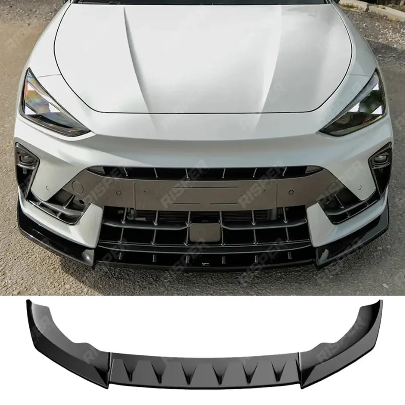 Cupra Leon Facelift 2024 On Front Splitter In Gloss Black 1