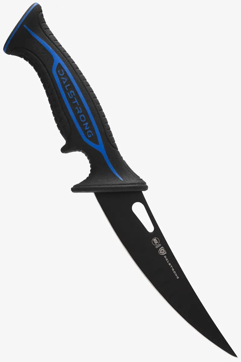 Curved Boning Knife 6" | Night Shark Series | Nsf Certified | Dalstrong © 2