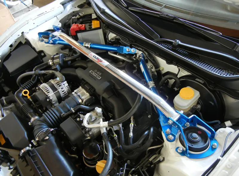 Cusco Type Os Front Strut Bar With Bcs (Brake Master Cylinder Stopper) Scion Fr-S / Subaru Brz / Toyota Gr86 / 86 2