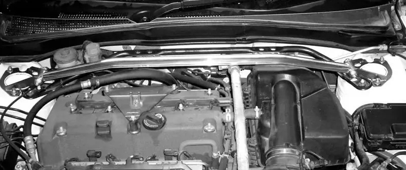 Cusco Type Os Front Strut Tower Bar 2002-2006 Acura Rsx 1