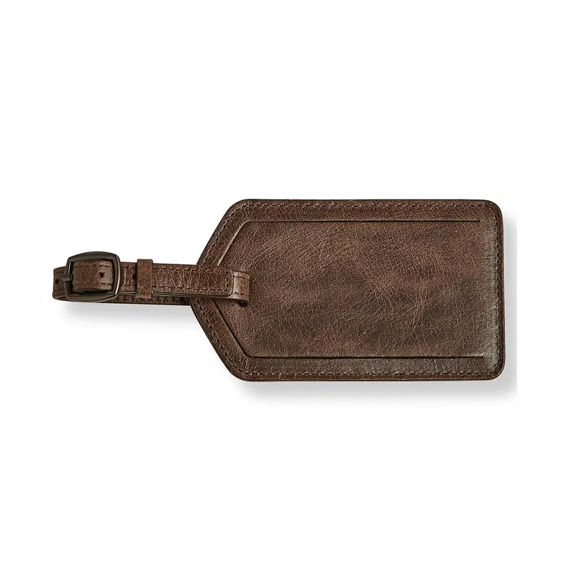 Dakota Leather Luggage Tag 1