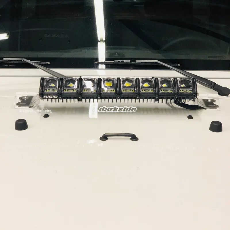 Darkside Motoring 2007-2017 Jeep Wrangler Jk Adapt Hood Mount (20" Adapt) 1