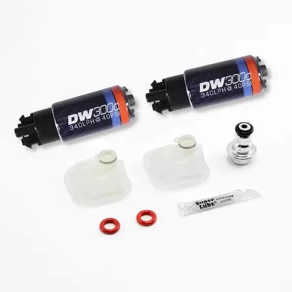 Deatschwerks 2009-2015 Cadillac Cts-V Dw300c (2) 340 Lph In-Tank Fuel Pumps W/ Install Kit 1
