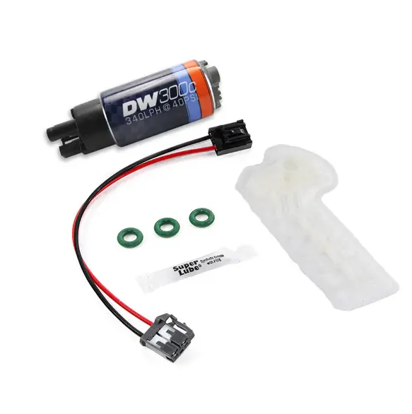 Deatschwerks 340Lph Dw300c Compact Fuel Pump W/ 2012-2020 Scion Fr-S/Brz / 2012-2021 Wrx Set Up Kit 1