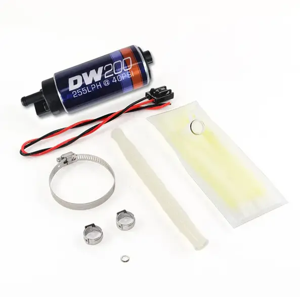 Deatschwerks 92-95 Bmw E36 325I Dw200 255 Lph In-Tank Fuel Pump W/ Install Kit 1