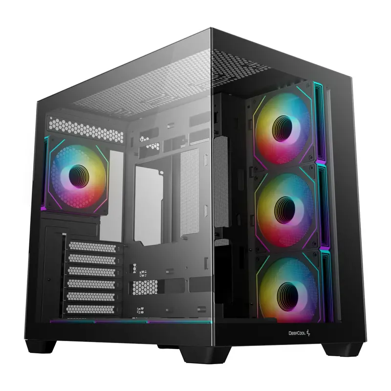 Deepcool Cg530 4F Argb Atx Gaming Chassis - Black 1