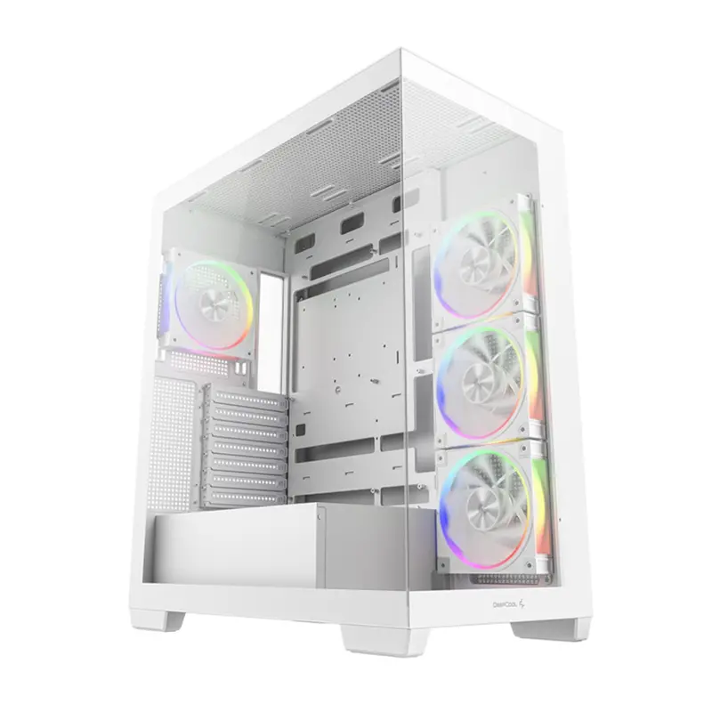 Deepcool Cg580 4F V2 Argb Atx Gaming Chassis – White 1