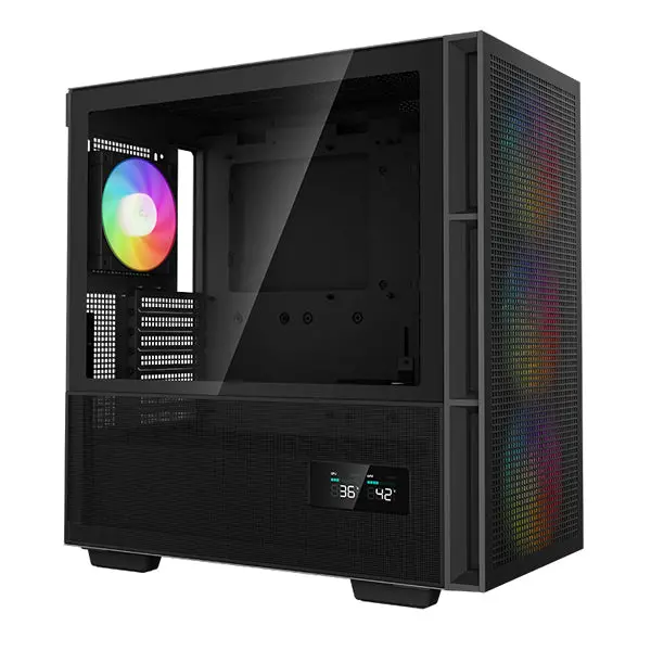 Deepcool | Ch560 | Digital Atx Mid Tower Case Tempered Glass - Black 2