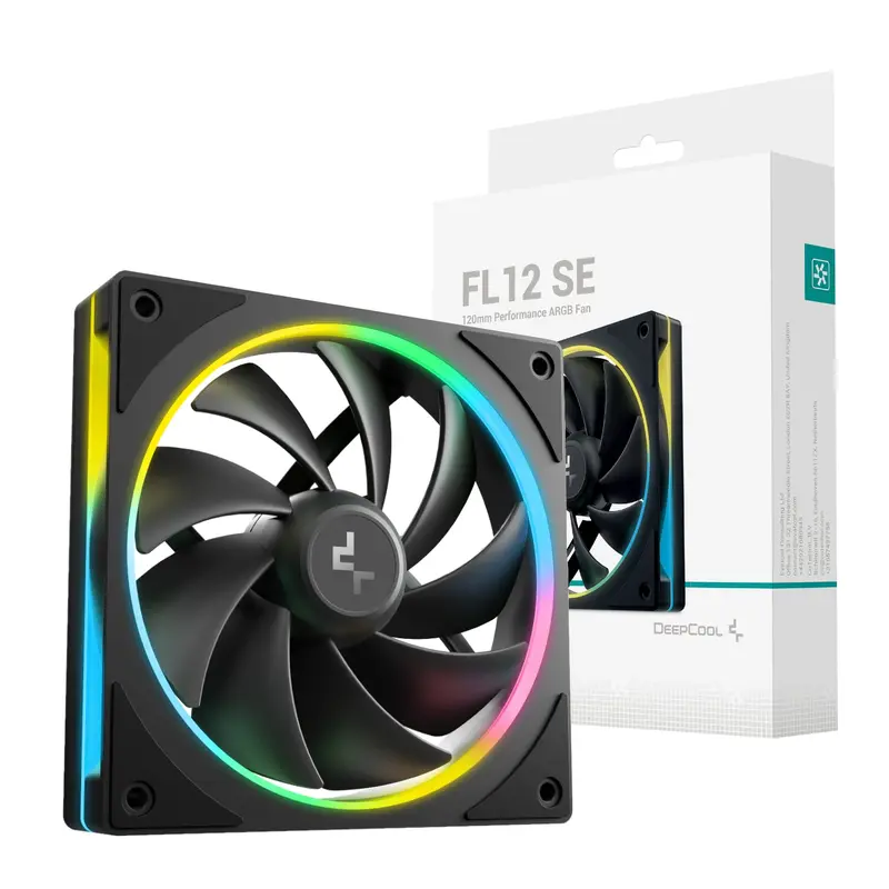 Deepcool Fl12 Se 120Mm Argb Pwm Fan - Black 1