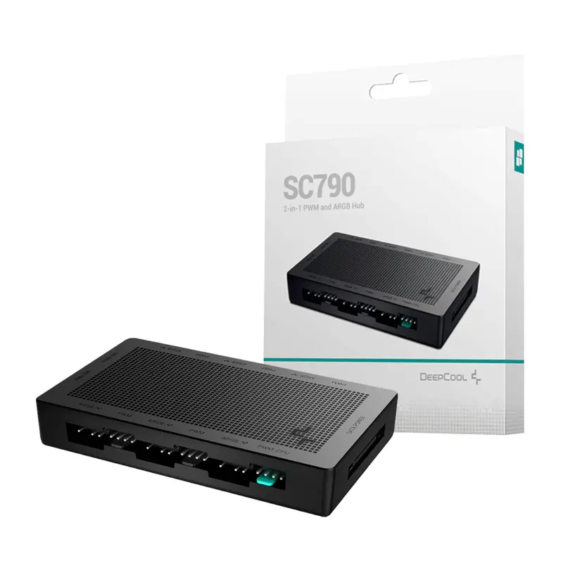 Deepcool Sc790 6 Port Argb Pwm Fan Hub 1