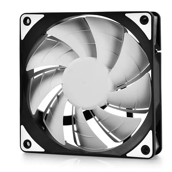 Deepcool | Tf120mm | Case Fan Features Unique Patented 2-Layer Blade Design With Built-In White Led 1