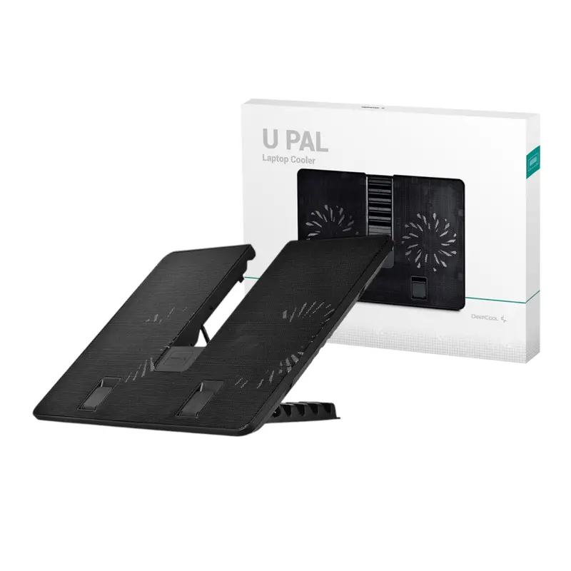 Deepcool U Pal Dual Fan Notebook Cooling Stand 1
