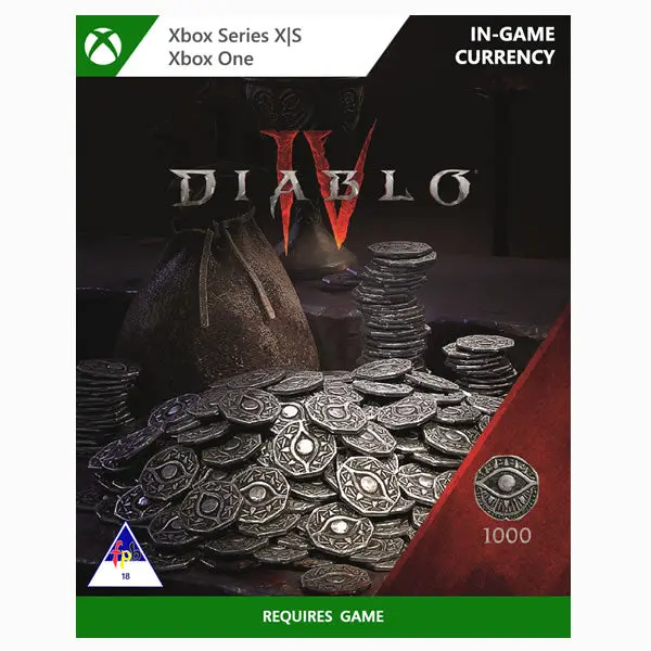 Diablo® Iv - 1000 Platinum 1P Za Xbox One/Series X|S 1