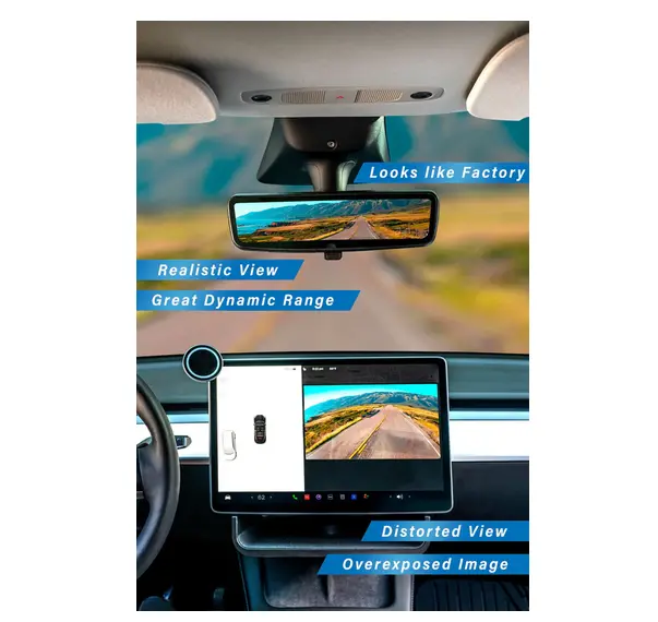 Digital Rearview E-Mirror 2017-2023 Tesla Model Y 2