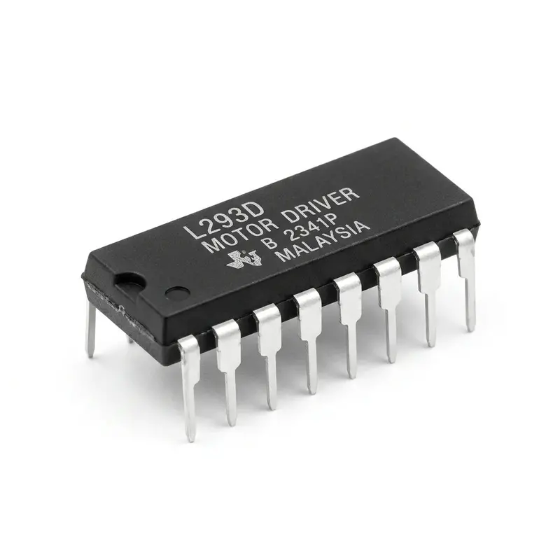 Driver Ic Dip16 L293d Motor | Dual H-Bridge Motor Driver For Dc & Stepper Motors | Arduino Robotics Component 1
