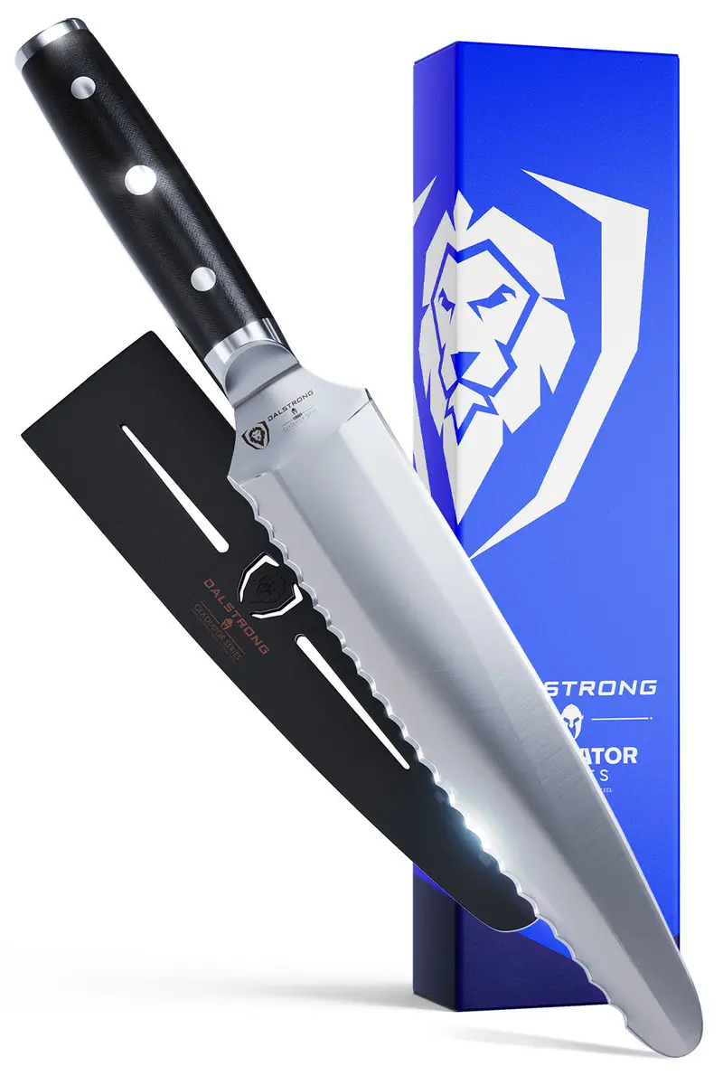 Dual-Sided Chef's Knife 8" | Gemini Twin Blade | Gladiator Series | Nsf Certified | Dalstrong © 1