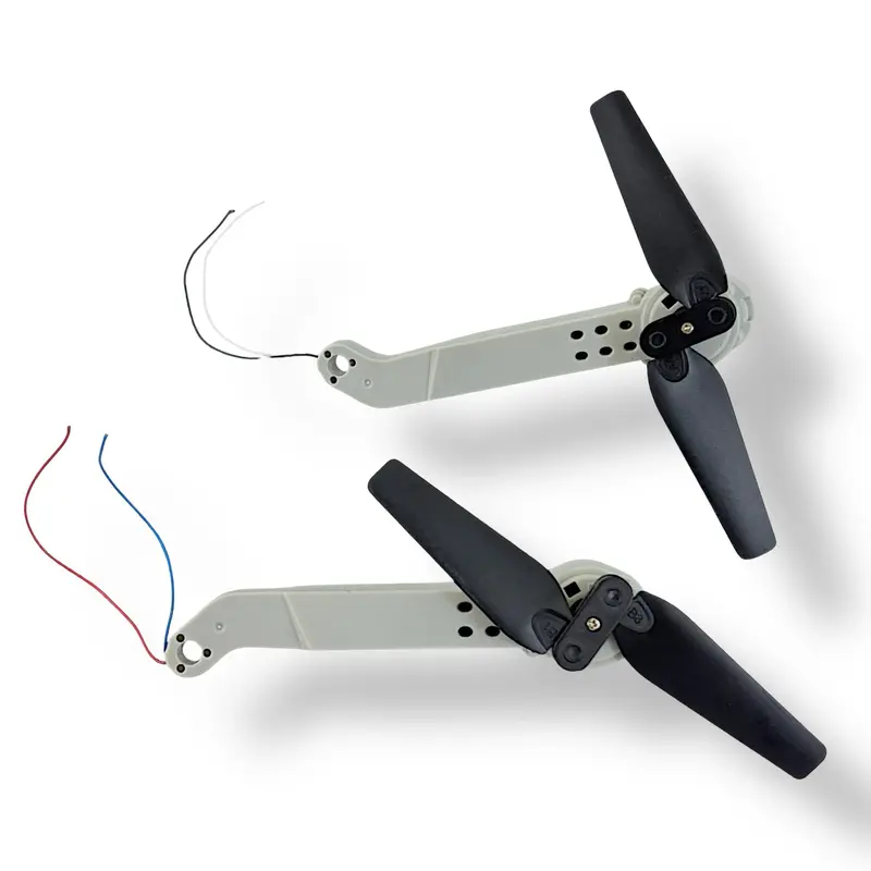 E88 Drone Left Side Replacement Arm With Motor & Propeller | Spare Part For E88 Rc Drone Diy Repair 1