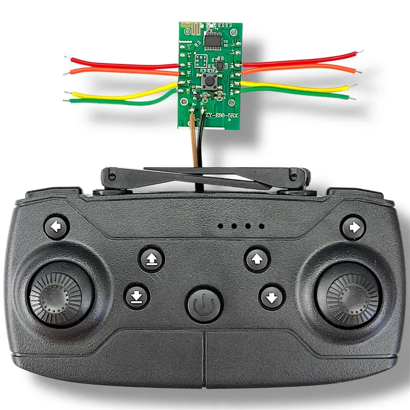 E88 Drone Receiver & Transmitter Rc Set | Remote Control & Receiver Module For Diy Drone Projects 1