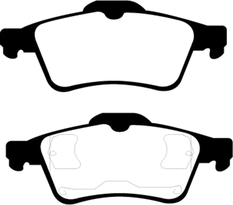 Ebc 03-05 Mazda 3 2.0 Greenstuff Rear Brake Pads 1
