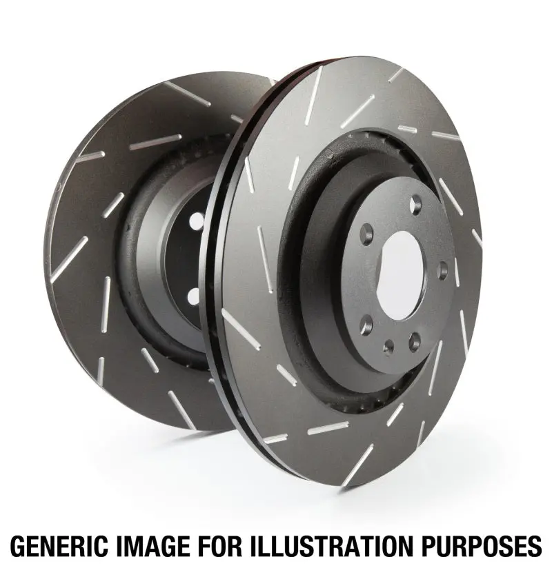 Ebc 14-18 Mazda 3 Usr Backdash Sport Slotted Rear Rotors 1