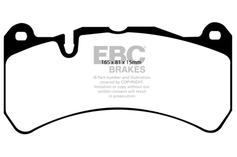 Ebc 18-20 Subaru Impreza 2.5 Turbo Sti Orangestuff Front Brake Pads 1