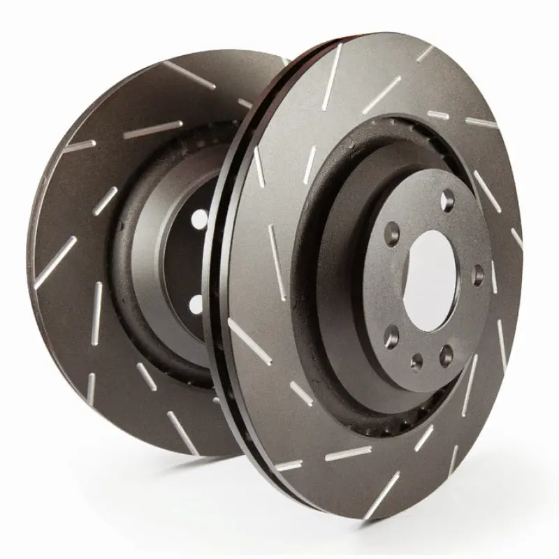 Ebc 2013+ Mitsubishi Outlander Sport Usr Blackdash Sport Slotted Rear Rotors 1