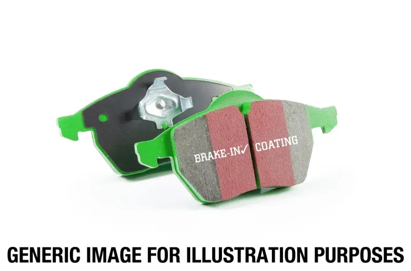 Ebc 2017+ Fiat 124 Spider 1.4L Turbo Abarth Greenstuff Front Brake Pads 1