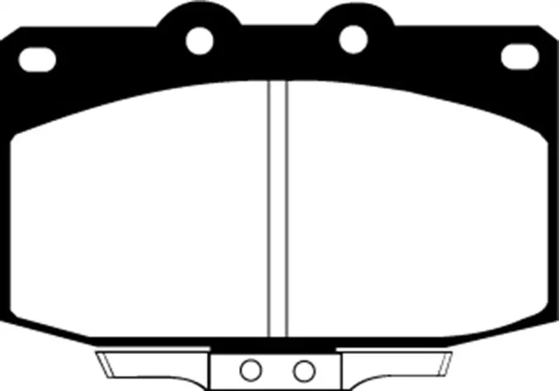 Ebc 86-89 Mazda Rx7 2.4 (1.3 Rotary)(Vented Rear Rotors) Greenstuff Front Brake Pads 2