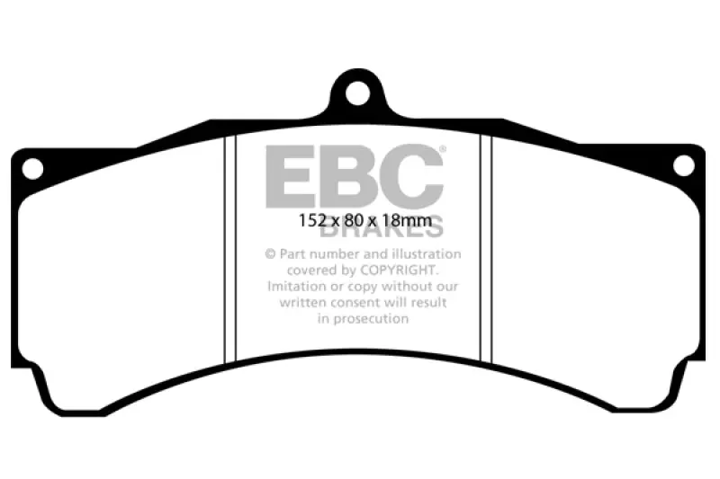 Ebc Brakes Orangestuff Full Race Brake Pads 1