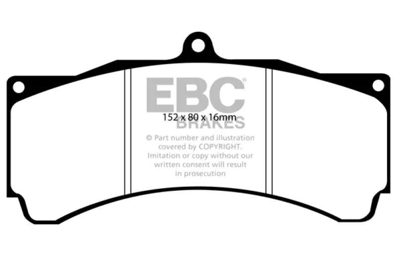 Ebc Brakes Redstuff Ceramic Brake Pads 2