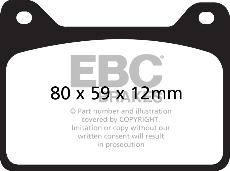 Ebc Brakes Yellowstuff Performance Brake Pads 1