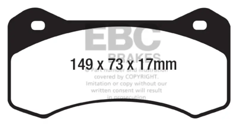 Ebc Brakes Yellowstuff Performance Brake Pads 1