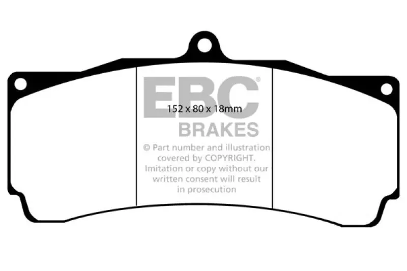 Ebc Brakes Yellowstuff Performance Brake Pads 2